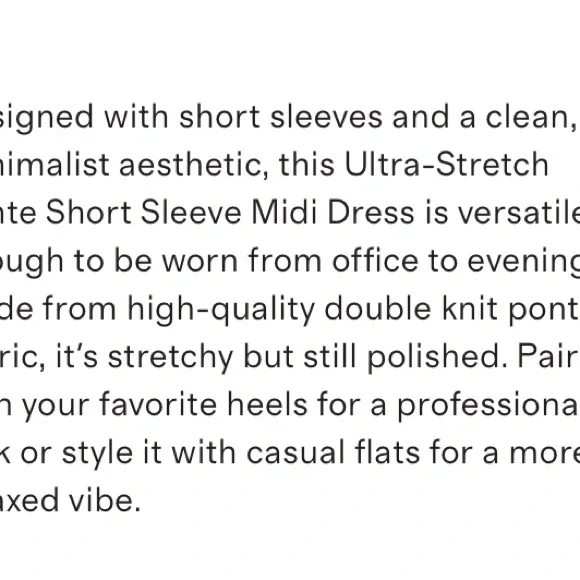 Quince Midi Dress - Picture 3 of 6